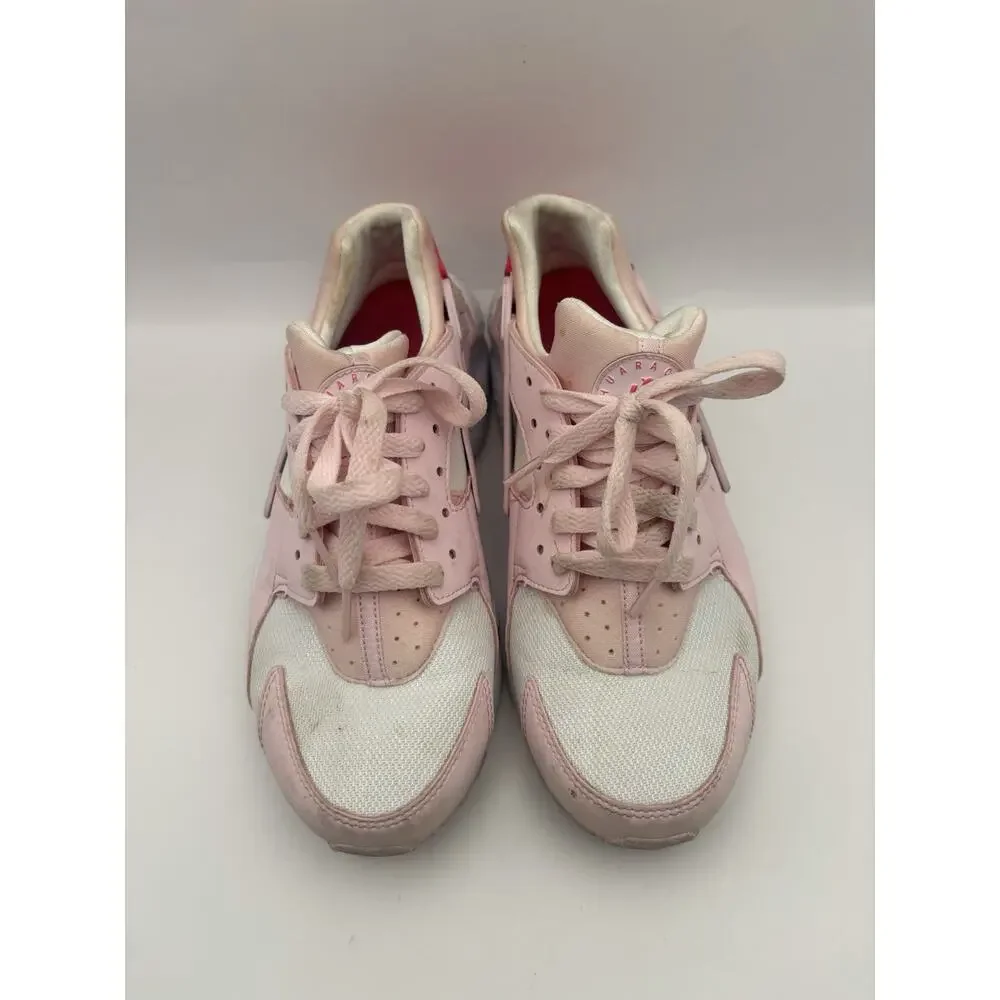 Nike Huarache Run GS Pink Sneakers Girls Size 6.5 Y